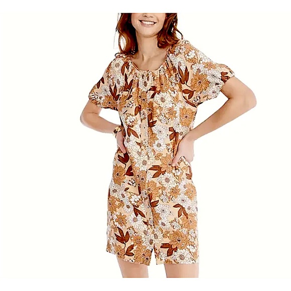 J Crew Sienna Floral Sheath Dress - Picture 1 of 10